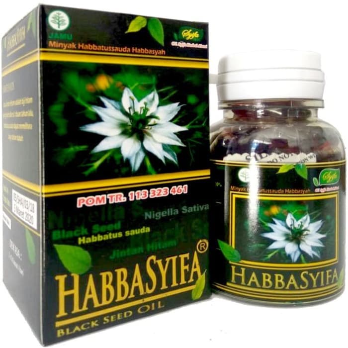 Habbasyifa black seed oil isi 90 kapsul