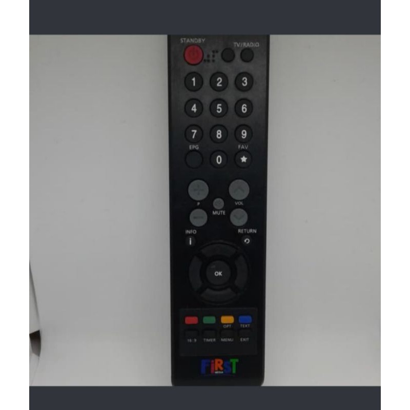 REMOTE REMOT TV KABEL FIRST MEDIA ORIGINAL ASLI