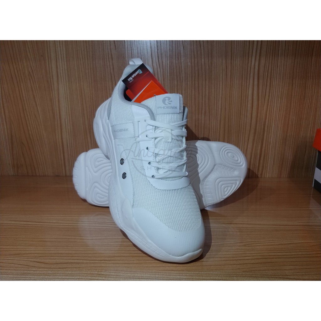 SEPATU KASUAL/SNEAKER WANITA TERBARU PHOENIX SHEENA WHITE | BNIB ORIGINAL PHOENIX