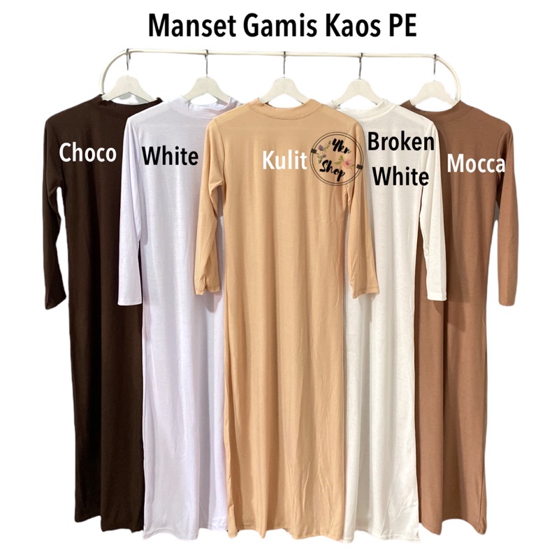 MANSET/INNER GAMIS BAHAN SPANDEK PE