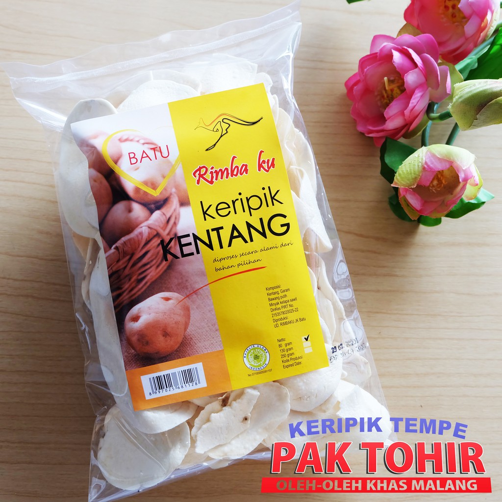 

Keripik kentang kecil 80gr / oleh - oleh khas Malang