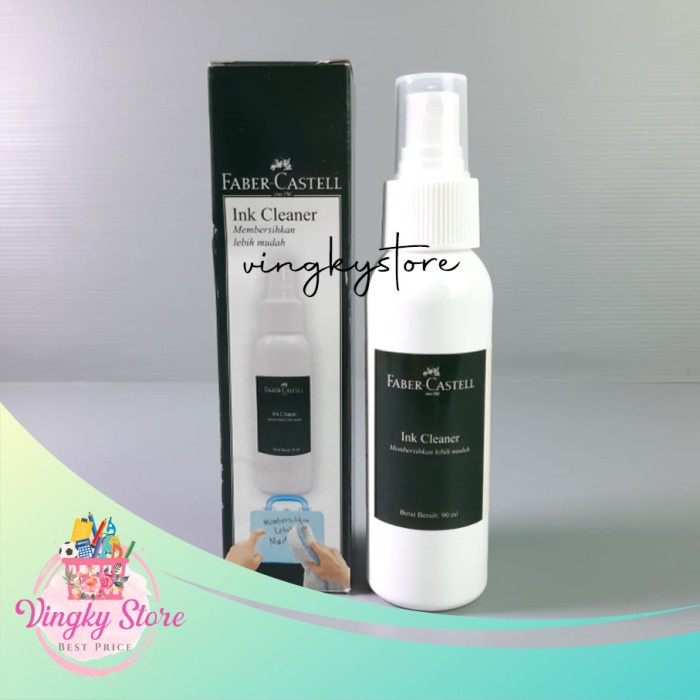

Star Pembersih Tinta Serbaguna / Ink Cleaner Faber Castell 90 Ml Trendi