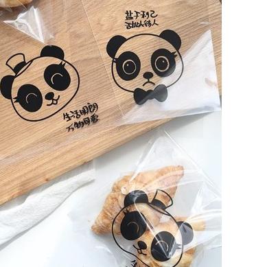 

➩ 50pcs PLASTIK OPP PEREKAT 15x18 PANDA MIX MOTIF LUCU ➺