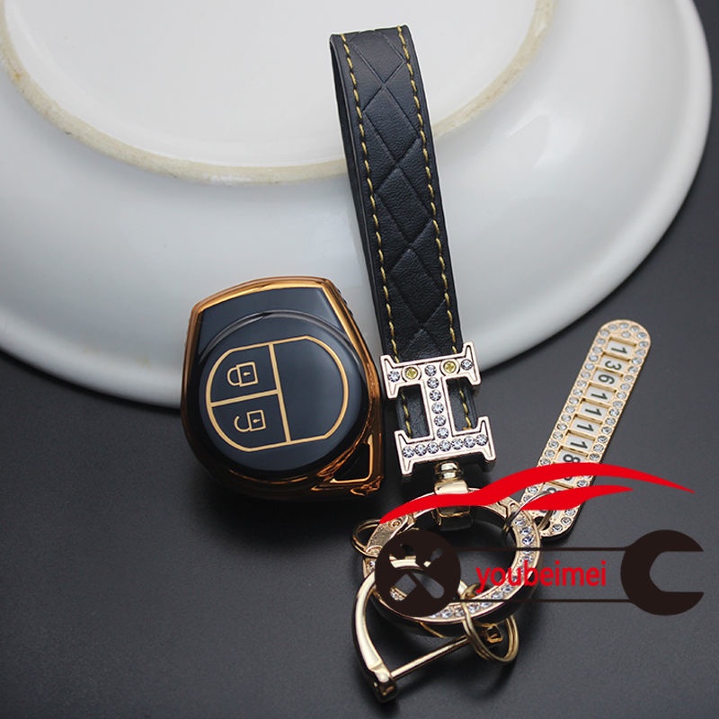 Casing Kunci Mobil Bahan TPU Untuk Suzuki Swift Alto Qiyue Tianyu SX4 JIMNY JB64 JB74 2022