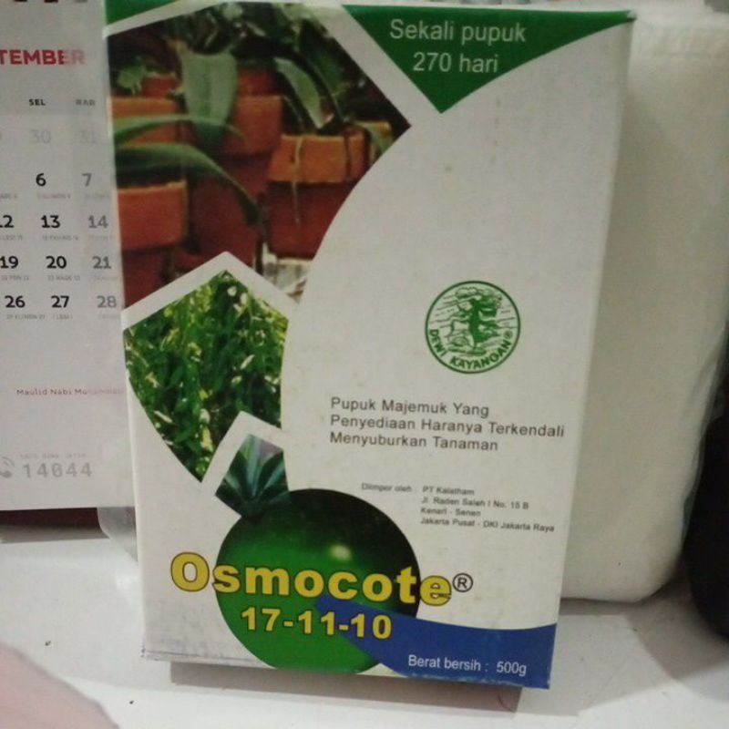 OSMOCOTE/Dekastar 17-11-10  @500 gram