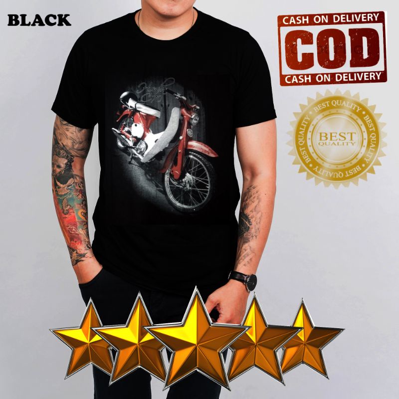 Kaos sukarno/Baju kaos Distro Terbaru/Kaos kekinian hitam pria