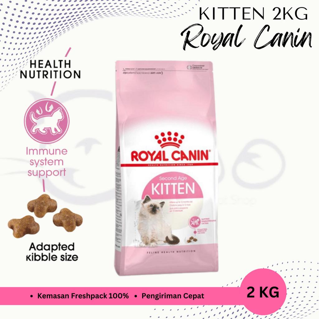 MAKANAN ANAK KUCING ROYAL CANIN KITTEN 2KG 2 KG CAT FOOD CATDOOD