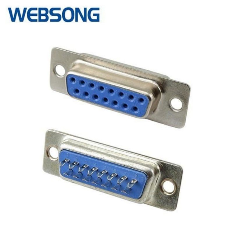 Connector Serial DB15 F DIY Websong