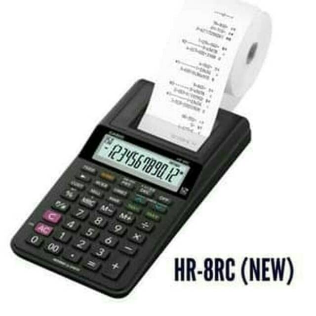 

CASIO HR 8RC ~Kalkulator Printing