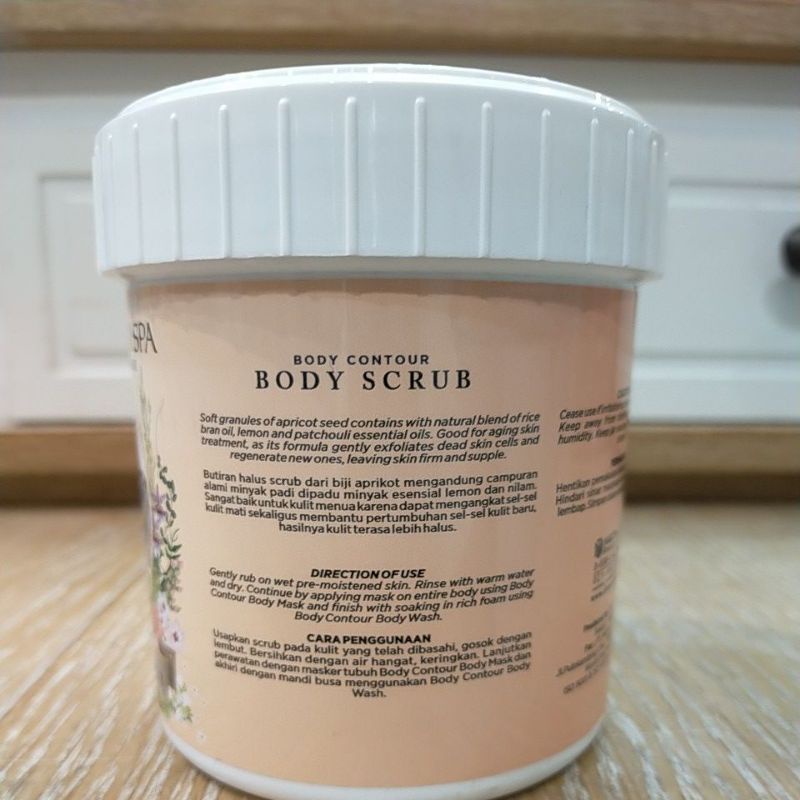 Dewi Sri Spa Body Contour Body Scrub 500gr