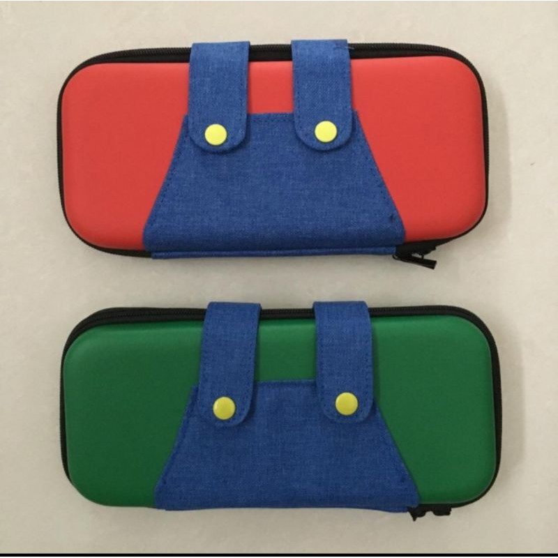Pouch Nintendo Switch Travel Bag Carry Case OLED v2 v1 Mario Luigi Tas