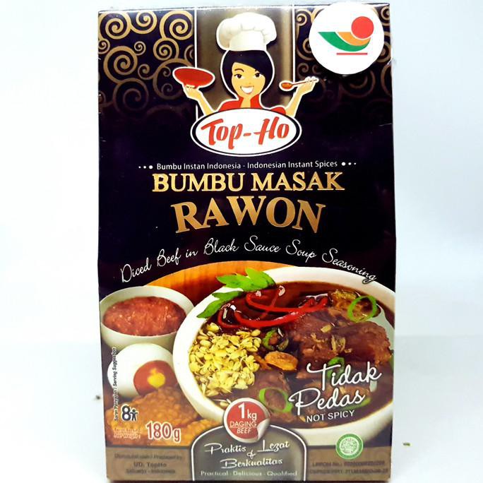 

Buruan Serbu] Top Ho Bumbu Instan Rawon 180Gr | Basah Halal Mui Jawa Timur Asli