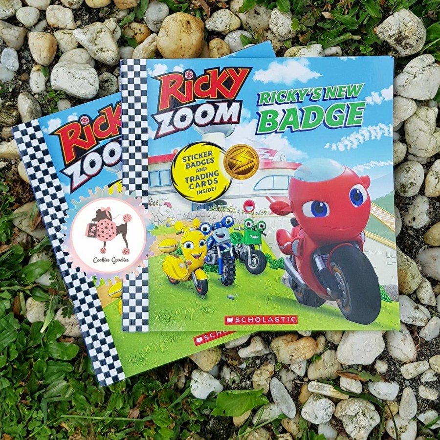 Ricky Zoom Ricky's New Badge Scholastic Book