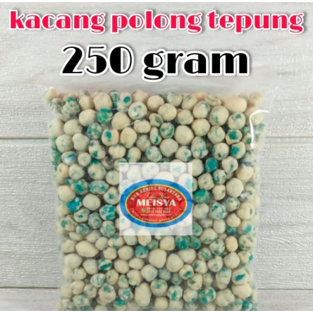 

Kacang Polong Tepung Polong Hijau 250 Gr