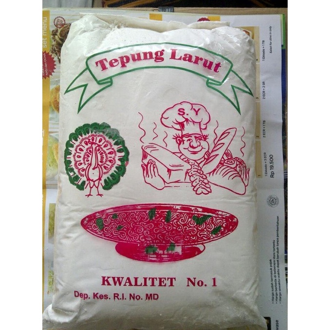 

[[COD]] Arrowroot flour/tepung garut/tepung larut/tepung angkrik MURAH Kode 1352