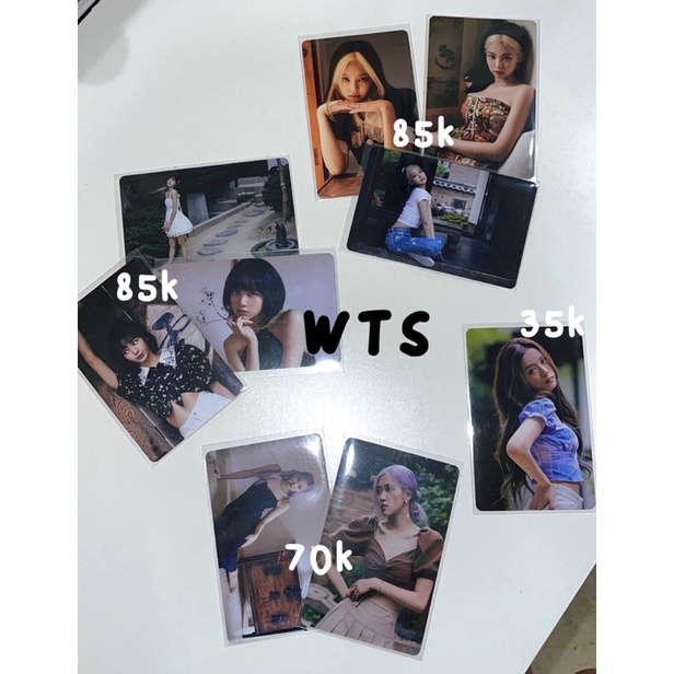 photocard blackpink summer diary 2020 (official)