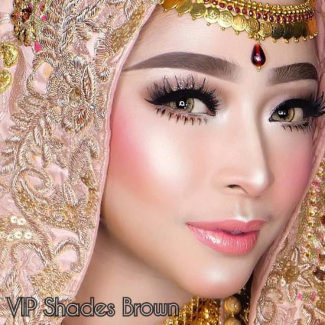 Softlens VIP Shades - Soflens Warna Gray Brown