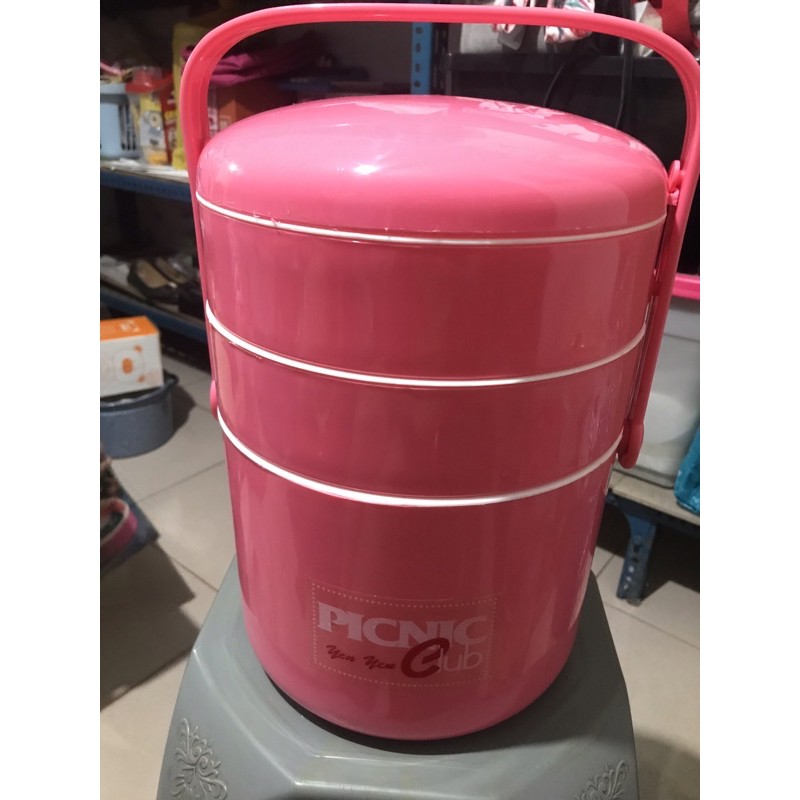 SALE  ABISIN STOK  Rantang Picnic Club 3 Susun