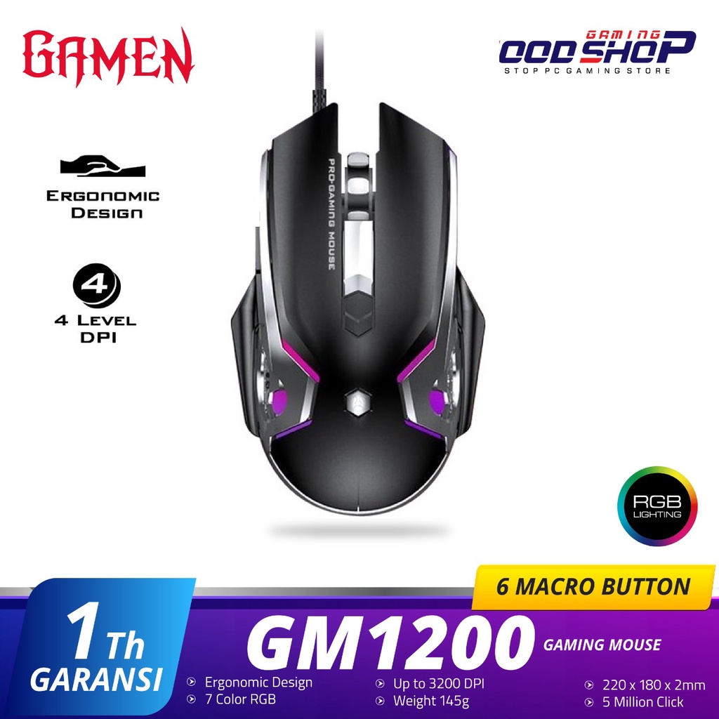 Gamen GM1200 - Gaming Mouse