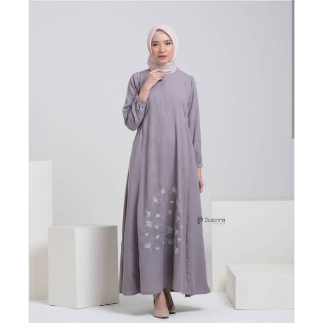 SYUA DRESS by PulchraGallery size XS Bloom Berrylush Gamis