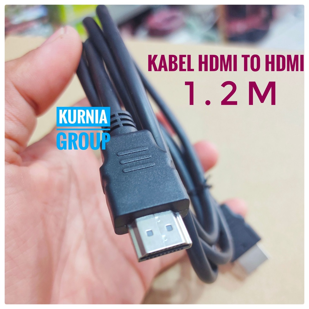 Kabel HDMI TV 1.2 Meter Cabel STB TV Suport 4K HD High Quality Cable Set Top box Digital Televisi LED LCD Setbox Harga Grosir