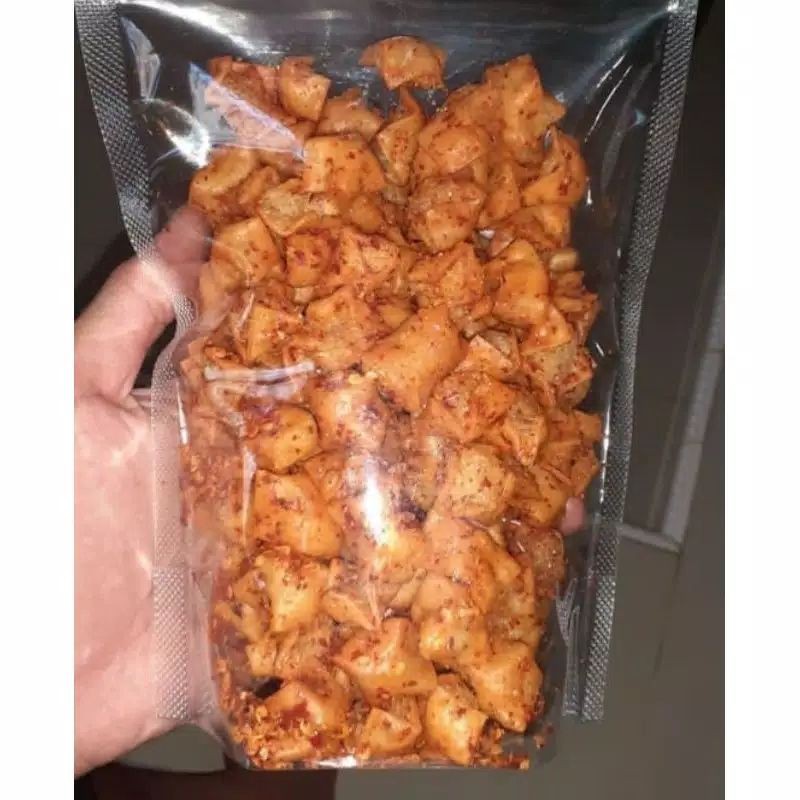 

Siomay kering pedas/gurilem raos pizan