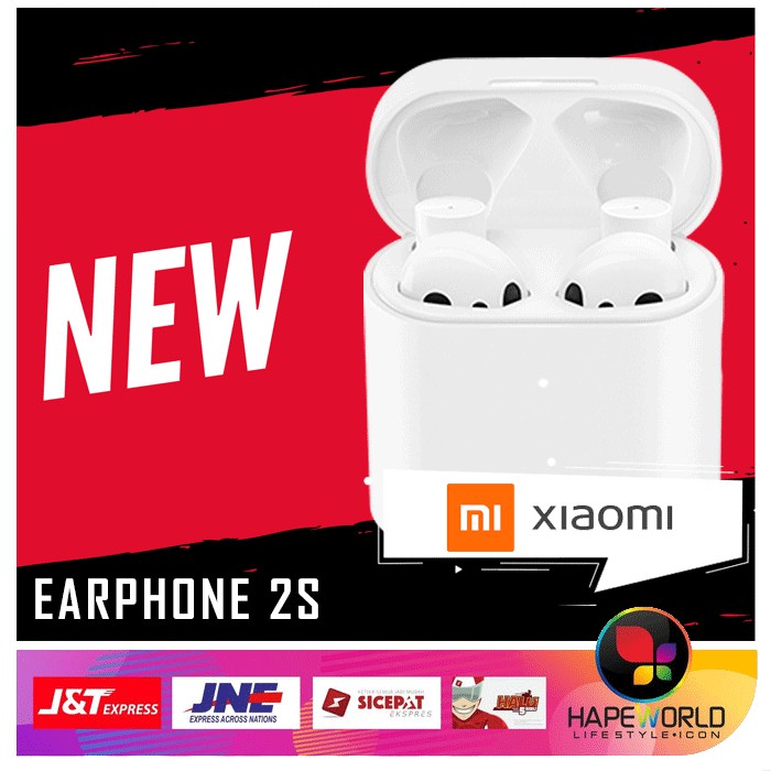 EARPHONE XIAOMI - XIAOMI TRUE WIRELESS EARPHONES 2S - BLUETOOTH EARPHONE - 100% ORIGINAL XIAOMI