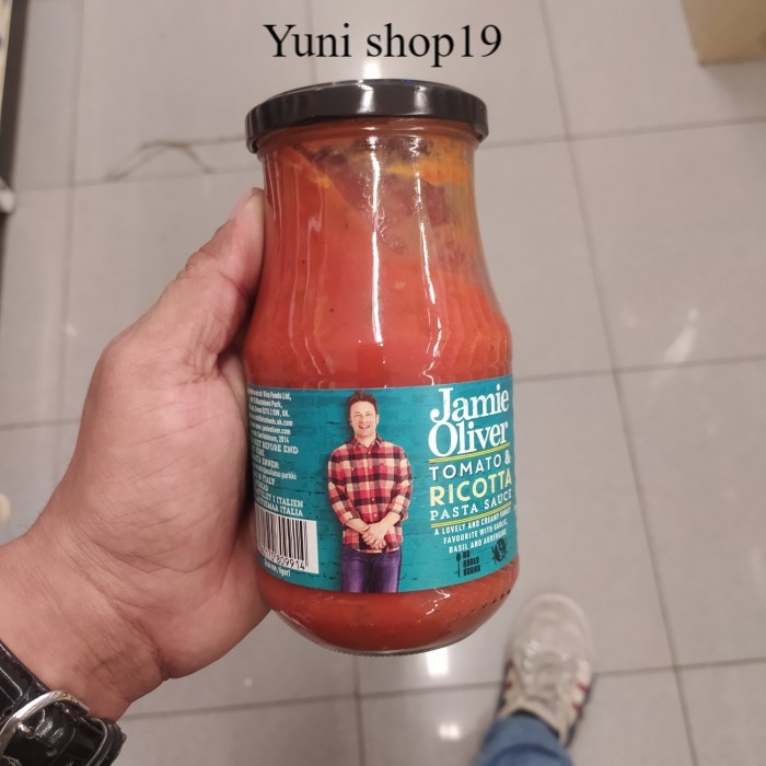 

jamie oliver j.o tomato ricotta & basil 400gr
