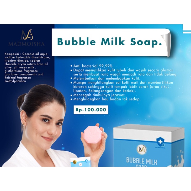 Bubble milk shopee New