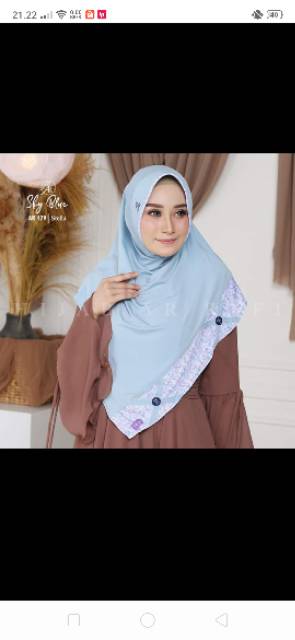 Hijab arrafi AR 179 hijab instan || INAYAHHIJAB-3