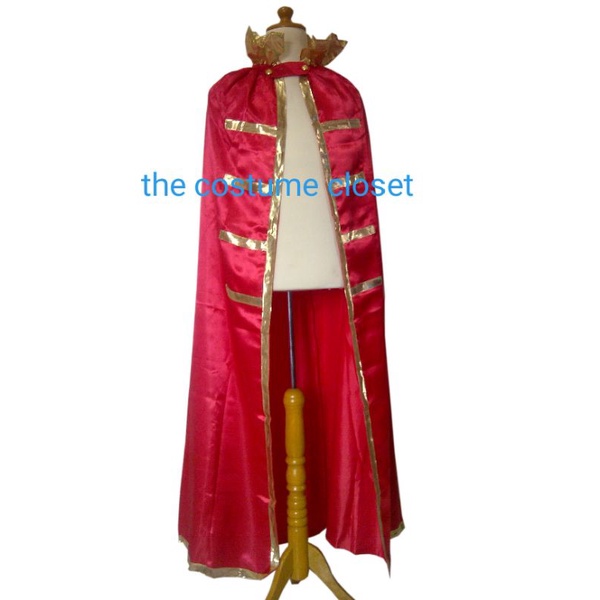 king cape costume