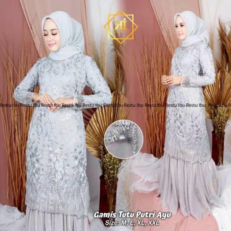 GAMIS TUTU PUTRI/GAMIS TULLE TUTU/GAMIS MODERN/GAMIS MURAH
