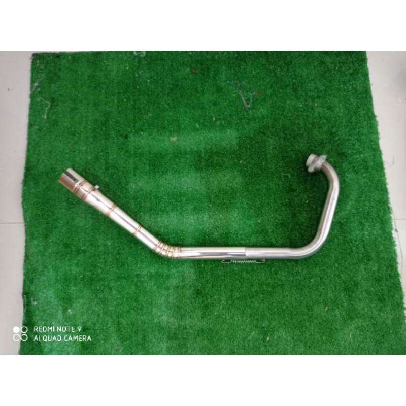 PIPA LEHER KNALPOT FU NGACENG LEHER KNALPOT SATRIA FU ROAD RACE