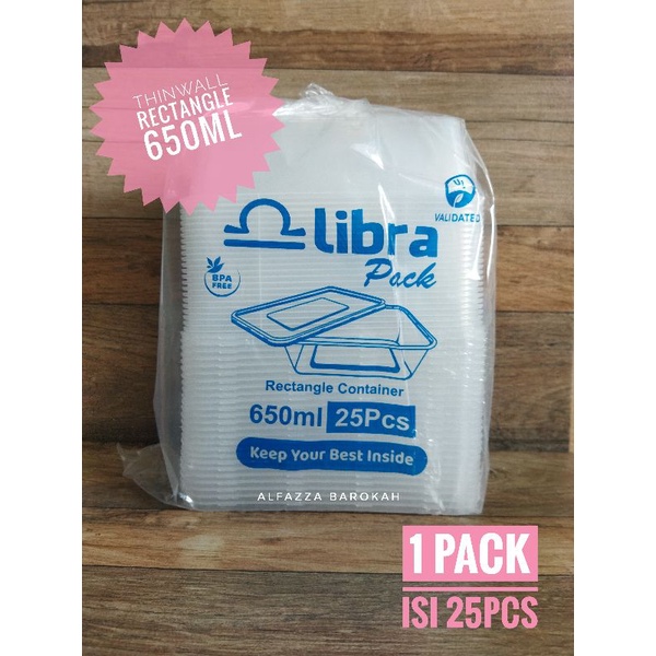 Thinwall 650ml | Thinwall Rectangle 650ml