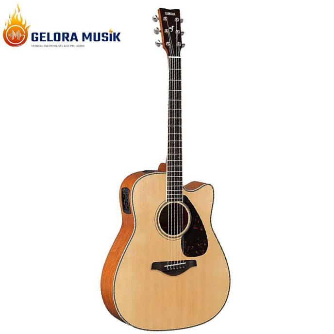 GITAR AKUSTIK ELEKTRIK YAMAHA FGX820C SD123SA3