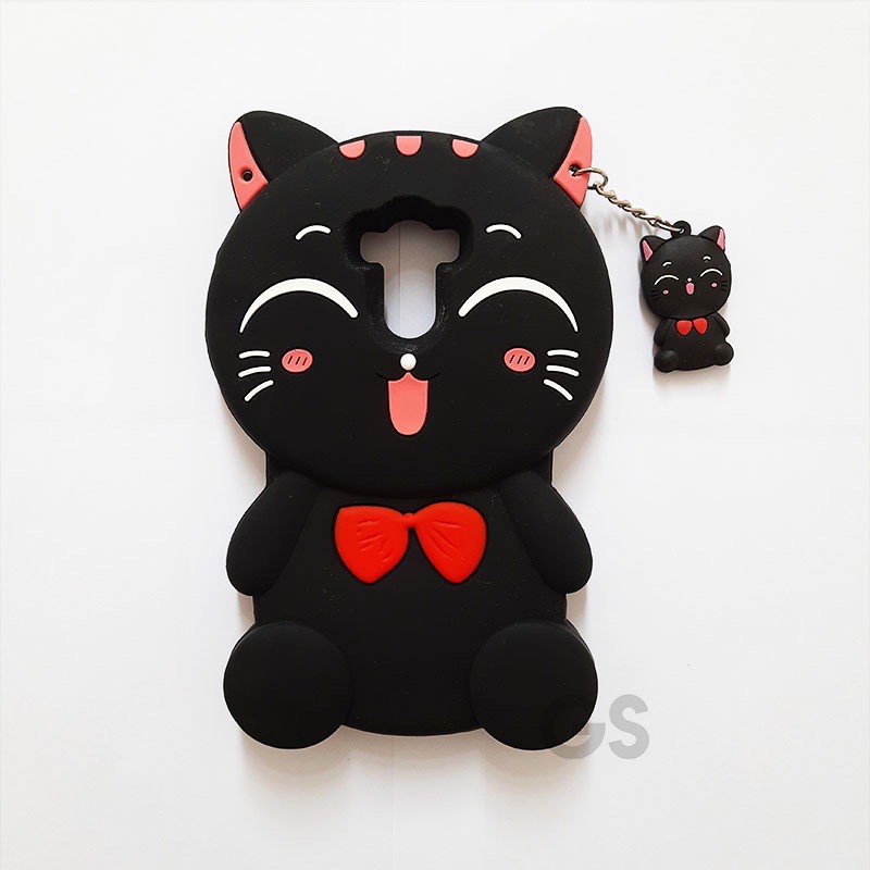 Silikon 3D karakter REDMI 4 PRIME  softcase boneka karakter lucu / silikon tebal karakter lucu / case anak anak warna biru / pelindung hp