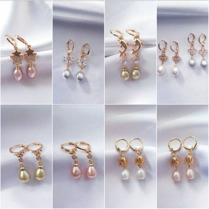 Anting wanita terbaru|anting mutiara asli bersertifikat|anting mutiara lombok asli|anting mutiara