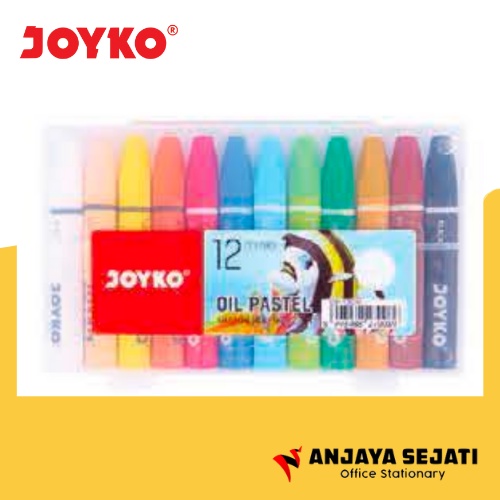 

Crayon Joyko | Oil Pastel 12 Warna Hexagonal