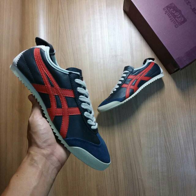 onitsuka tiger navy red