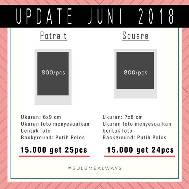 

CETAK POLAROID 2R 6x9 cm POLOS KERTAS TEBAL