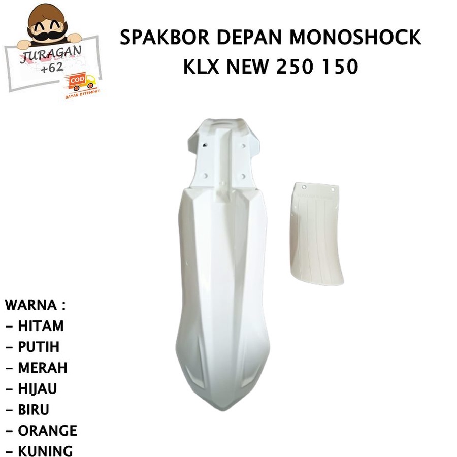 SPAKBOR SET KLX NEW 150 250 DTRACKER DEPAN COVER LUMPUR MONOSHOCK D TRACKER