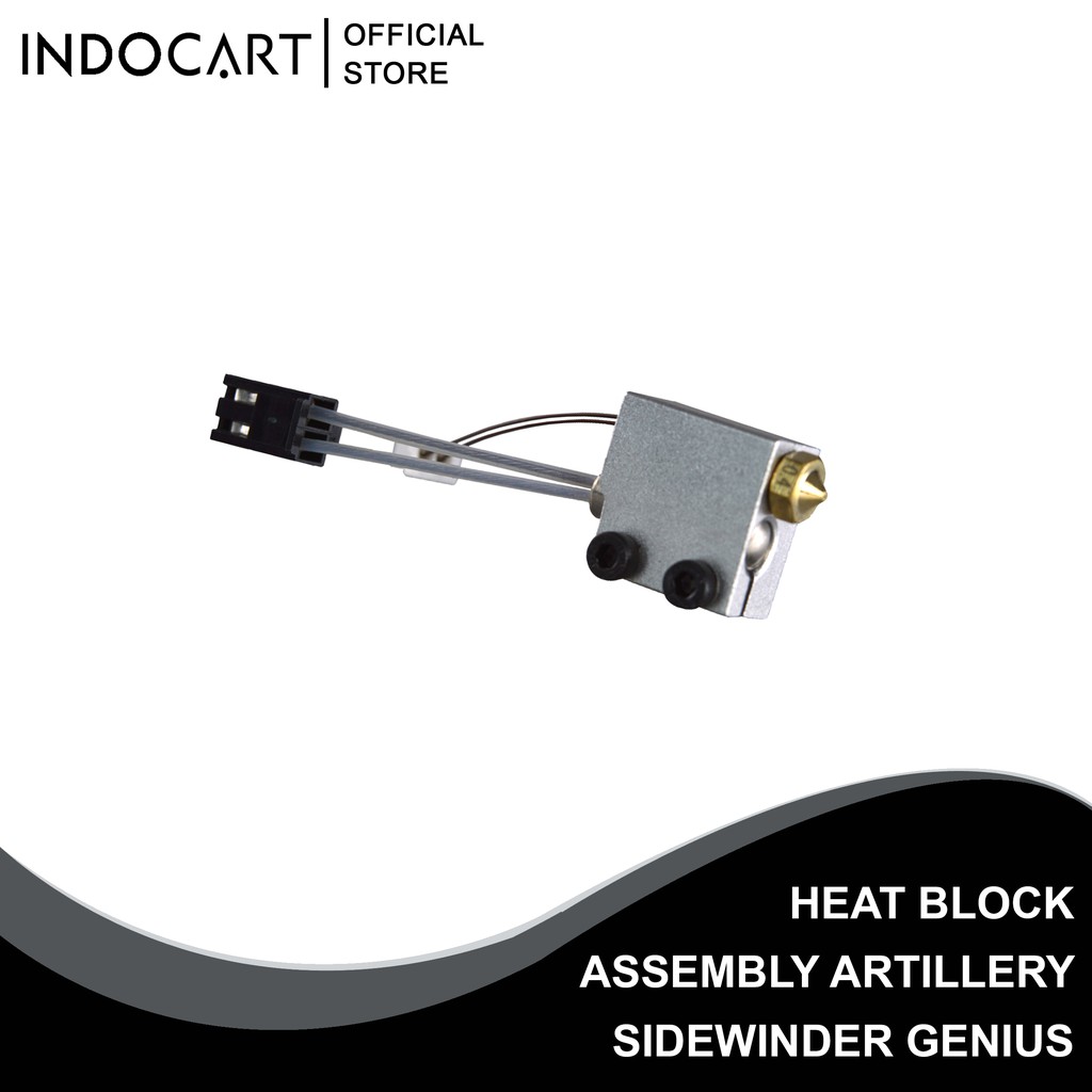 INDOCART Heat Block assembly 3D Printer Artillery Sidewinder Genius