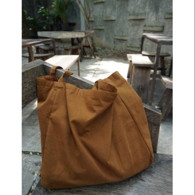 TOTEBAG POLOS BROWN / NUDIE BAG