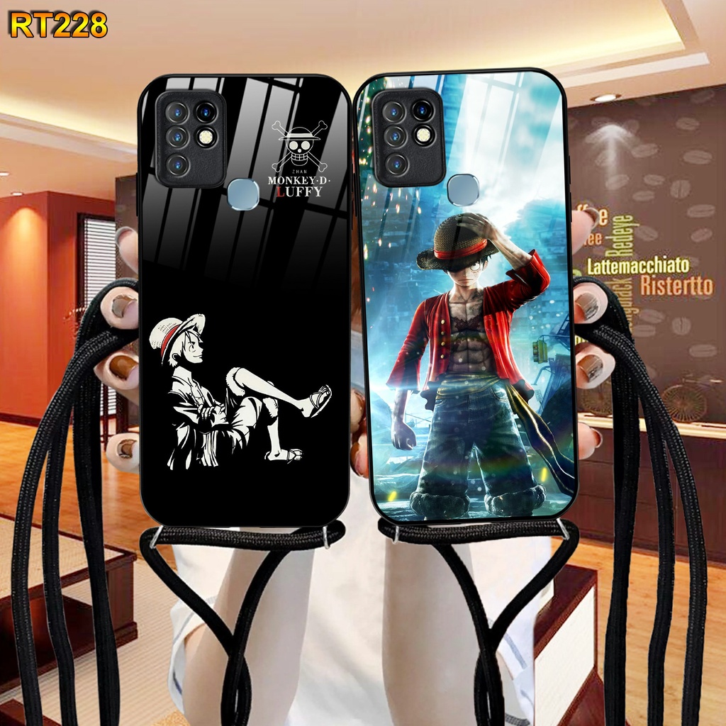 RT228 Softcase Kilau + Tali infinix Hot 10 Case Kilau Hot 8 Hot 9 Hot 9 play Hot 10 Hot 10 play Hot 
