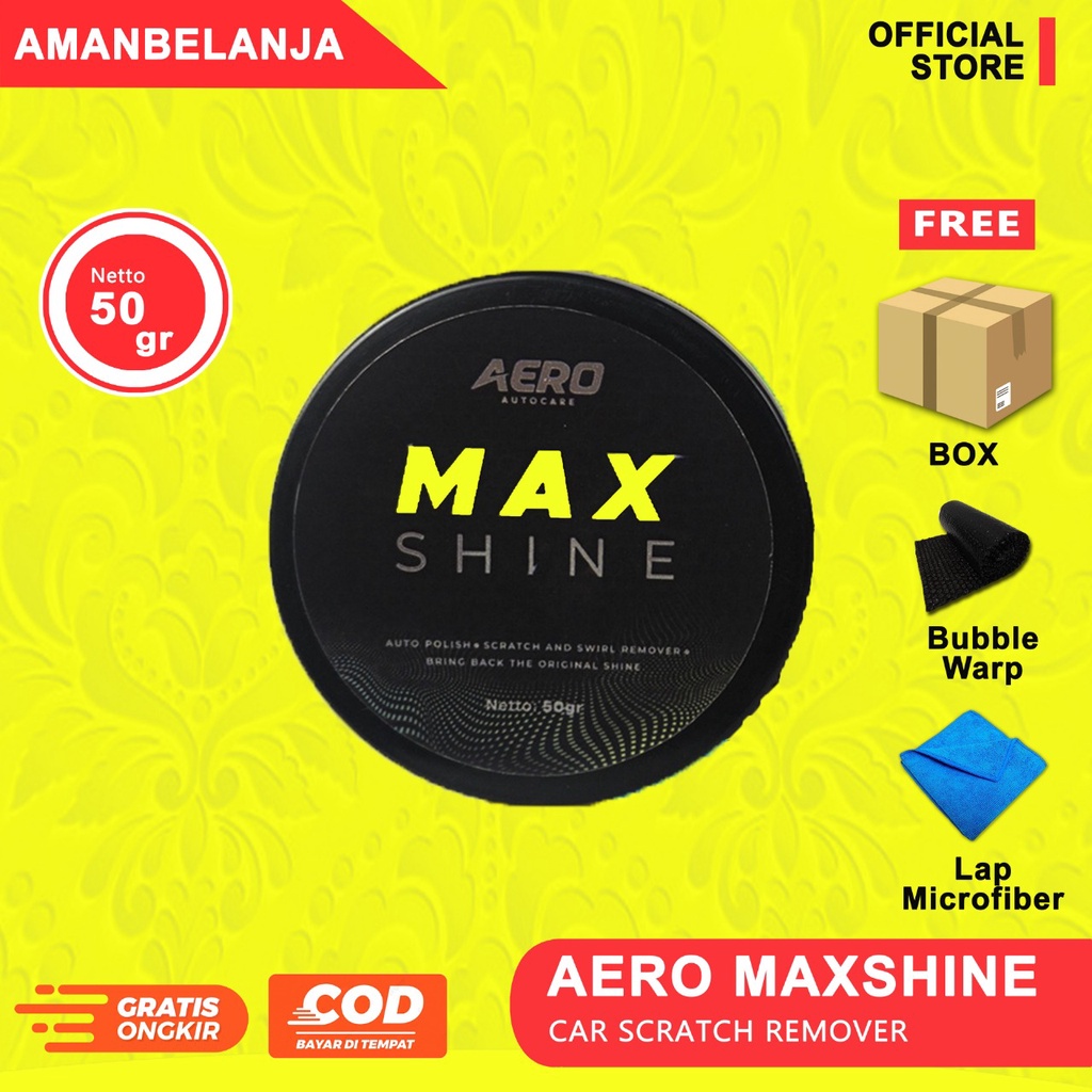 AERO MAX SHINE Penghilang Baret Magic Remover ORIGINAL !!