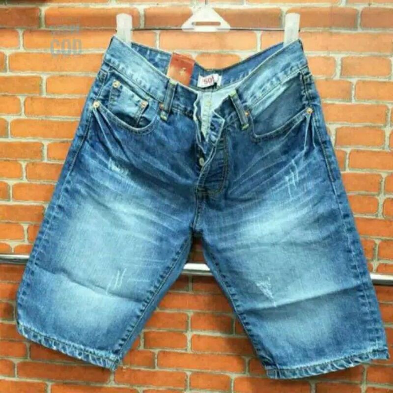 Celana jeans Pendek Distro Pria / Celana Pendek Cakar Pria / Celana Ripped Terbaru / Celana Pria