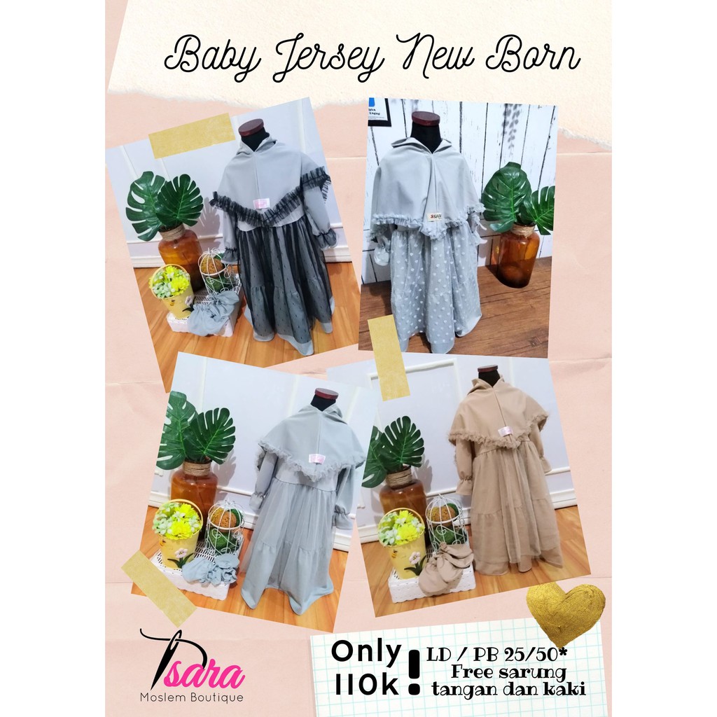 Gamis Bayi Akikah Tile