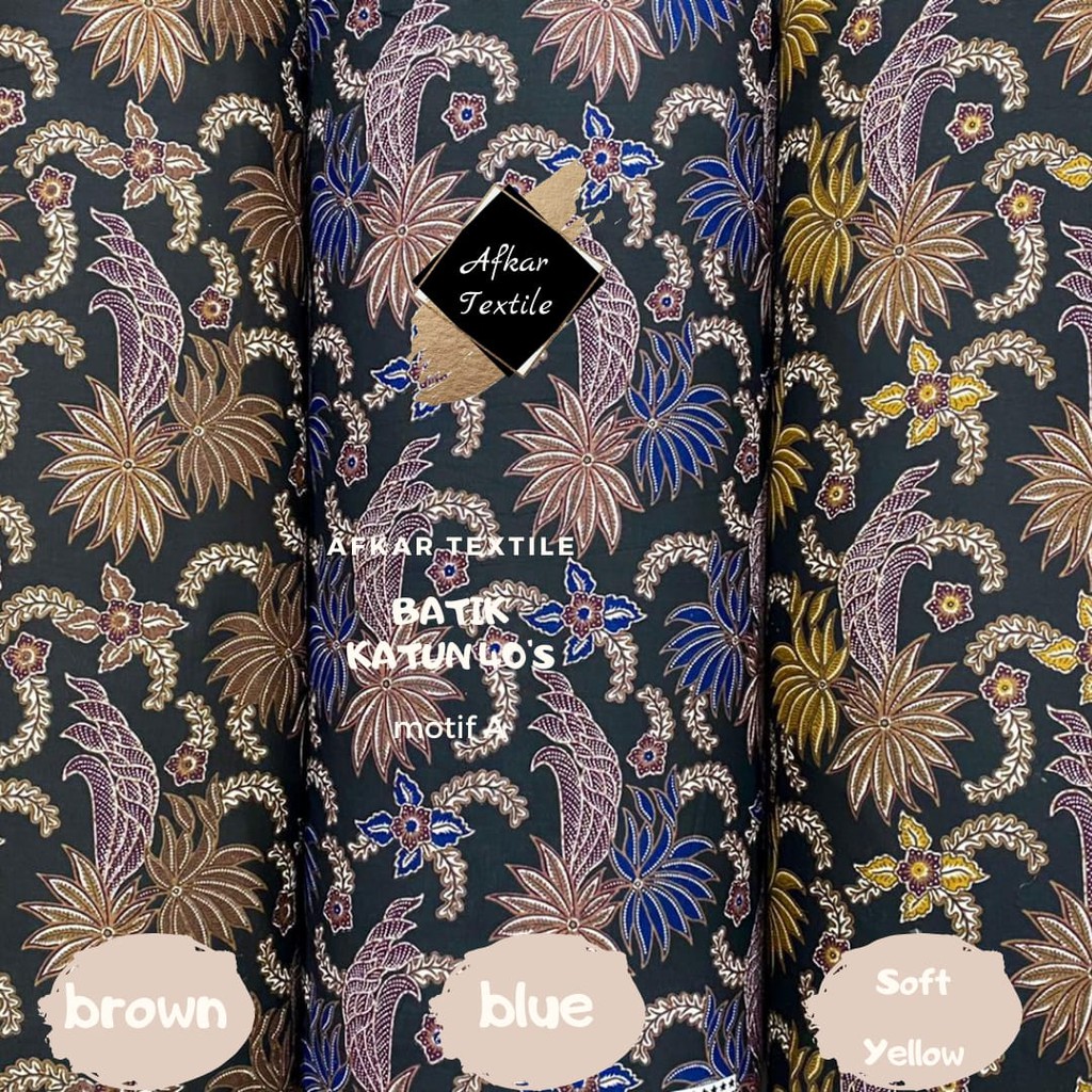 Harga Pabrik Kain Batik Katun 40's Halus [batik Pria Batik Wanita Batik Couple Keluarga] Lebar 1.15 Meter 1eNEb5hQr8dlb