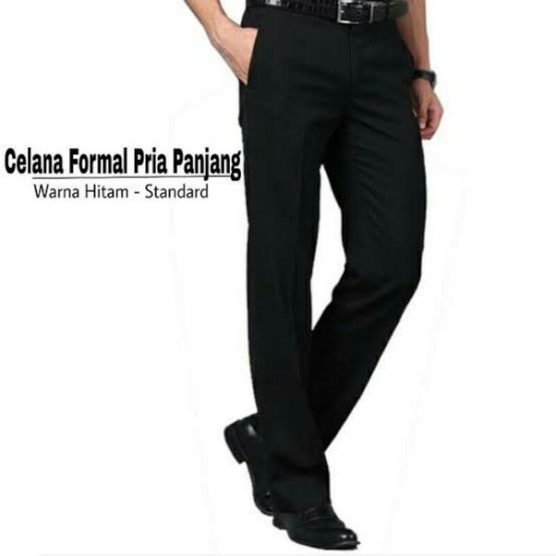 CELANA KANTOR FORMAL PRIA REGULER BAHAN DASAR TUIS TEFLON (27-38)