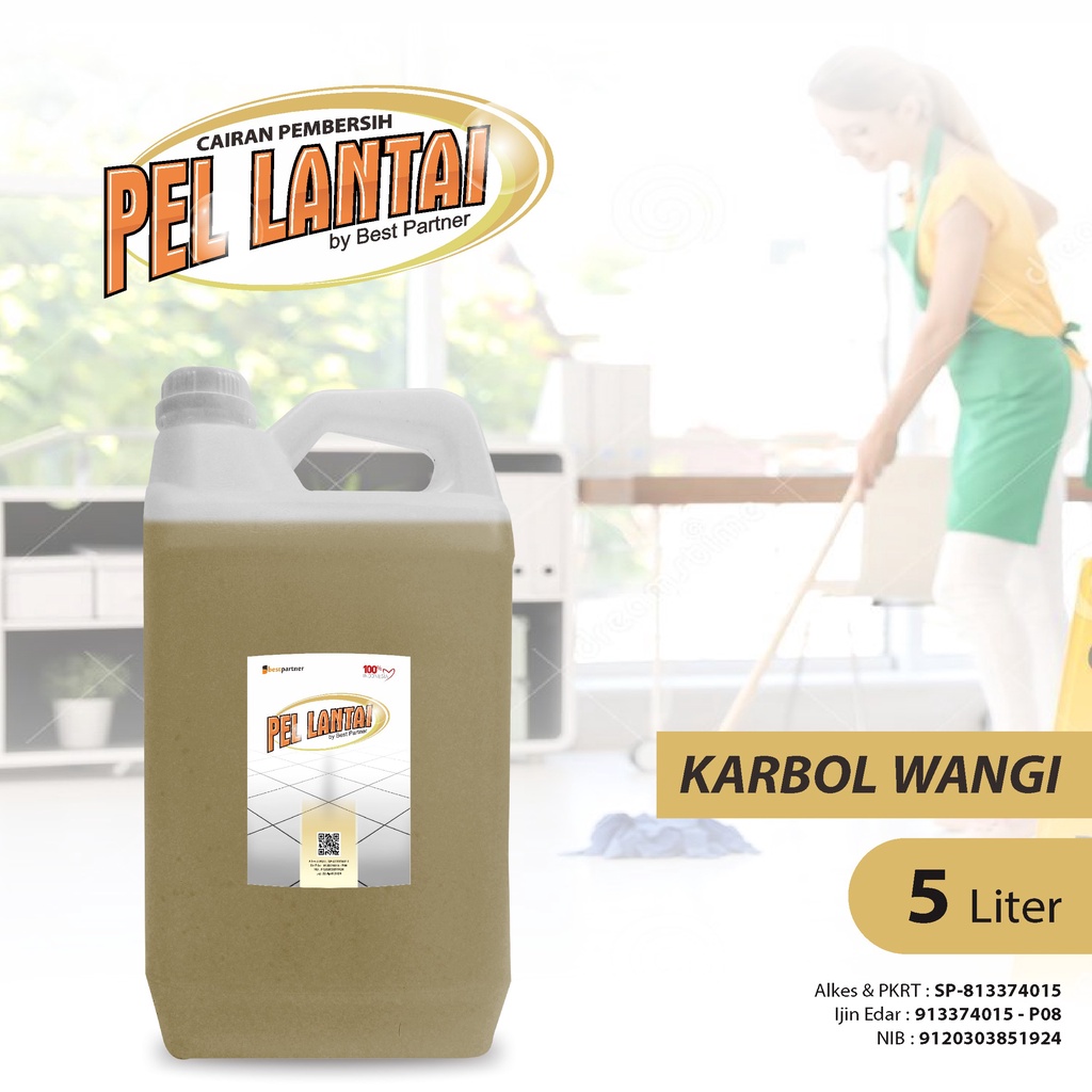 Pembersih Lantai Karbol Wangi 5 Liter  / Cairan Pembersih Lantai Karbol Wangi 5 Liter Jerigen